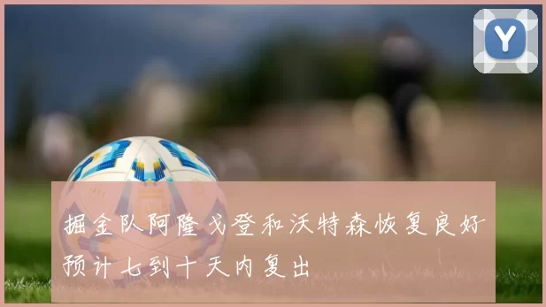 掘金队阿隆戈登和沃特森恢复良好预计七到十天内复出