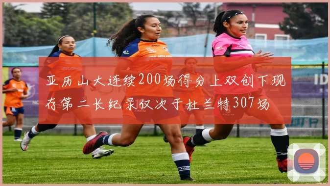 亚历山大连续200场得分上双创下现存第二长纪录仅次于杜兰特307场